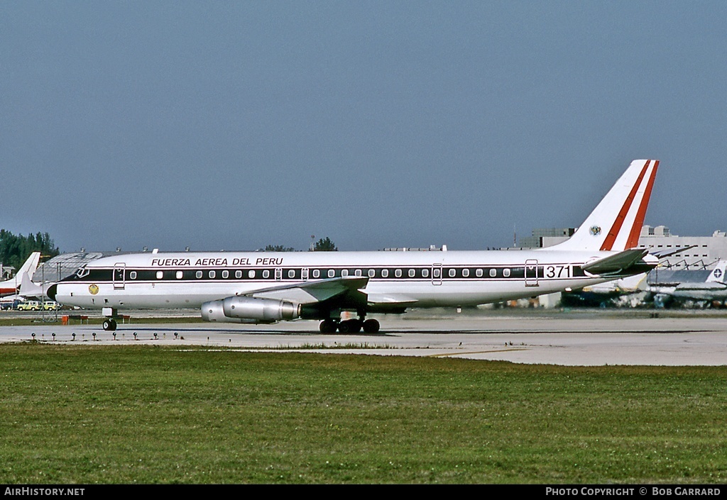 Aircraft Photo of 371 | McDonnell Douglas DC-8-62CF | Peru - Air Force | AirHistory.net #29454