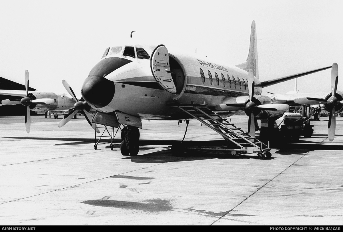 Aircraft Photo of G-ARGR | Vickers 708 Viscount | Dan-Air London | AirHistory.net #29455