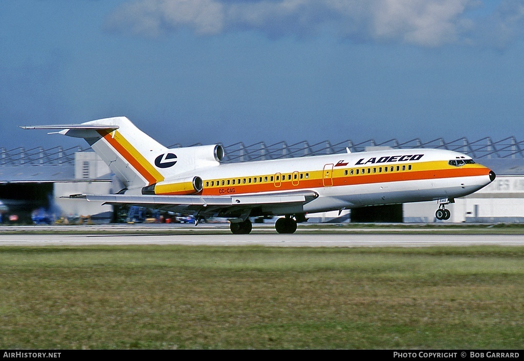 Aircraft Photo of CC-CAG | Boeing 727-116 | Ladeco | AirHistory.net #29457
