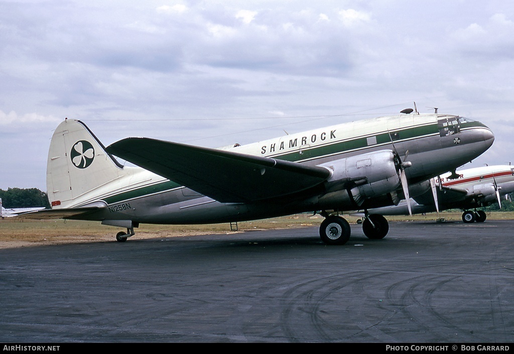 Aircraft Photo of N1258N | Curtiss C-46F Commando | Shamrock Air Lines | AirHistory.net #29465