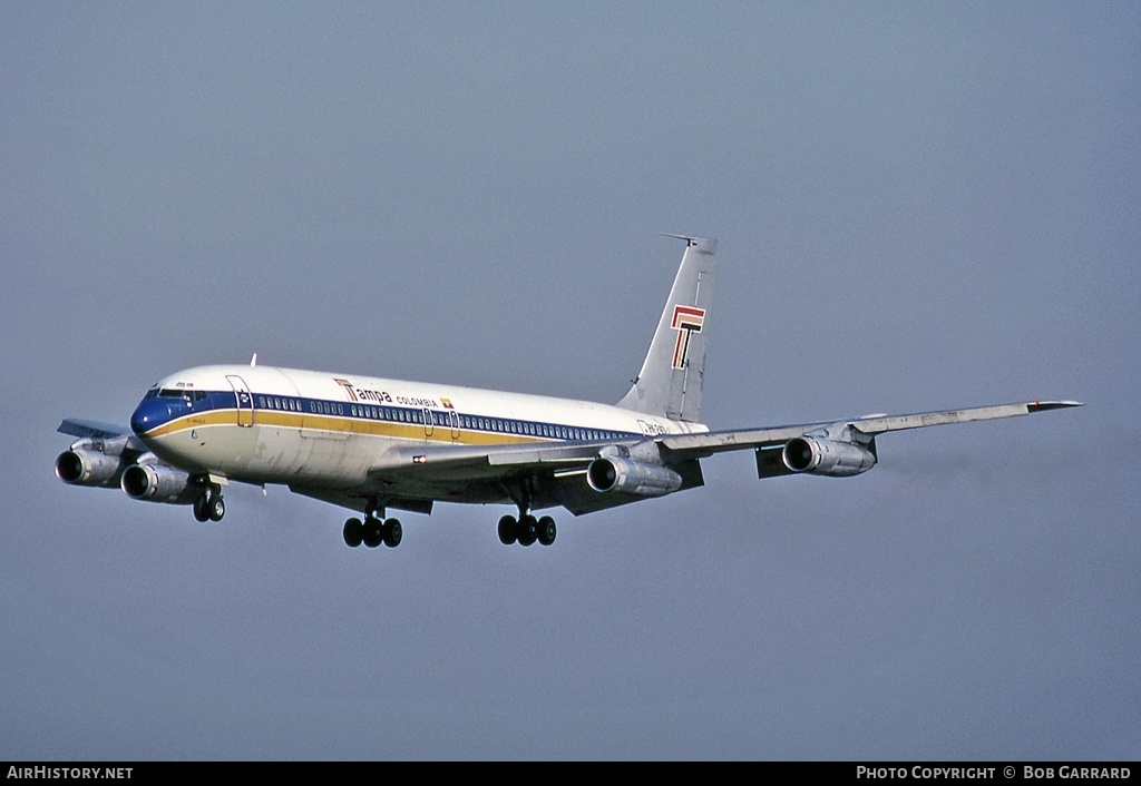 Aircraft Photo of HK-2401-X | Boeing 707-373C | TAMPA - Transportes Aéreos Mercantiles Panamericanos | AirHistory.net #29475