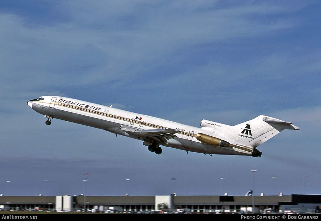 Aircraft Photo of XA-CUB | Boeing 727-264/Adv | Mexicana | AirHistory.net #29477