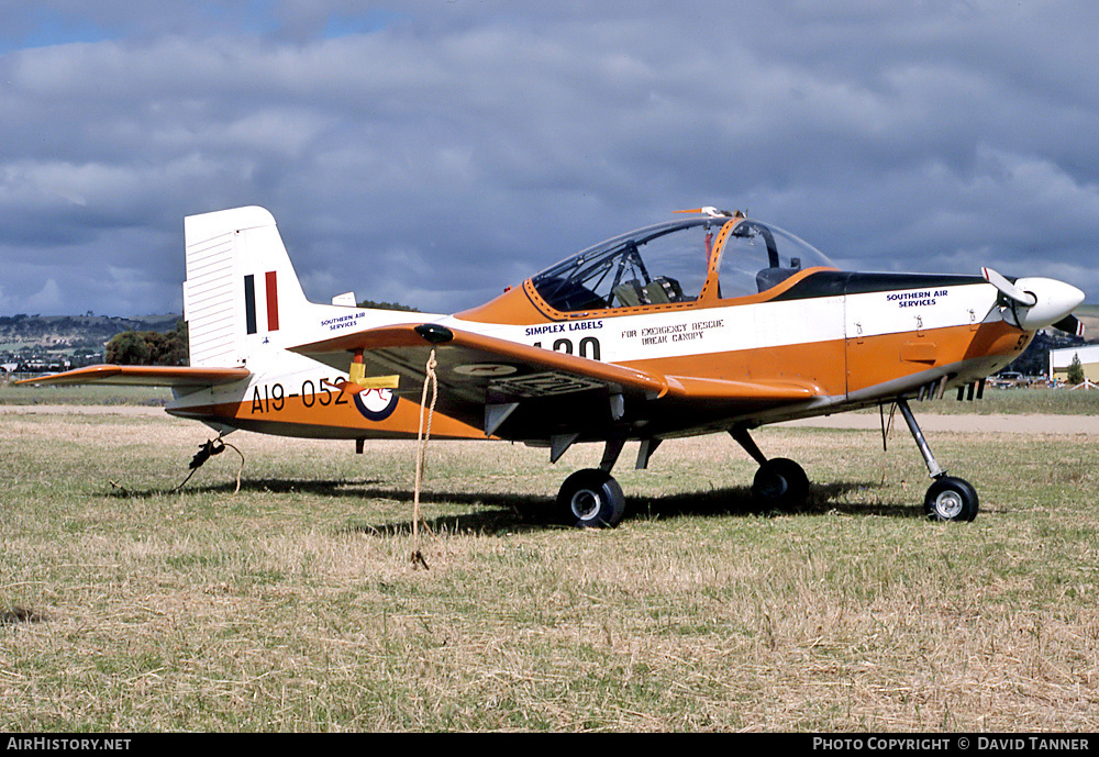 Aircraft Photo of A19-052 | New Zealand CT-4A Airtrainer | Australia - Air Force | AirHistory.net #29480