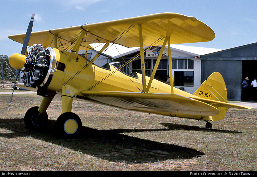 Aircraft Photo of VH-JQY | Boeing PT-13D Kaydet (E75) | AirHistory.net #29482