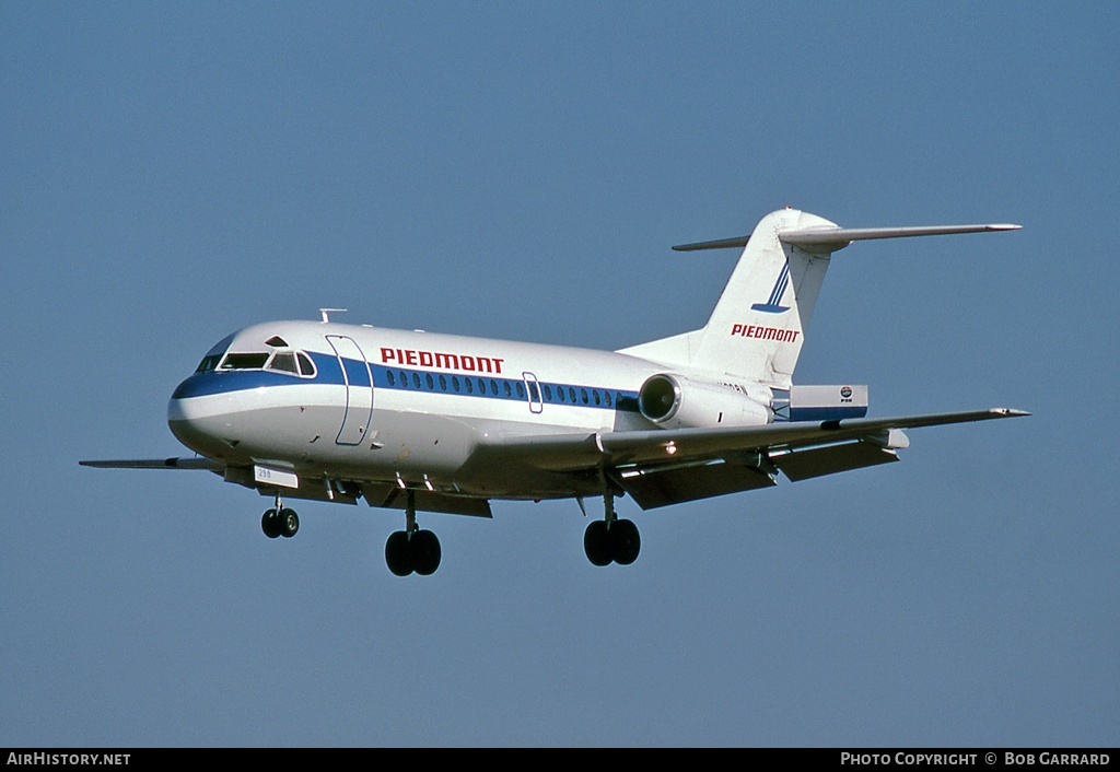 Aircraft Photo of N298N | Fokker F28-1000 Fellowship | Piedmont Airlines | AirHistory.net #29497