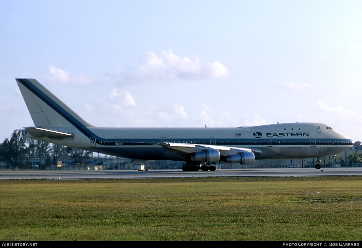 Aircraft Photo of N731PA | Boeing 747-121 | Eastern Air Lines | AirHistory.net #29507