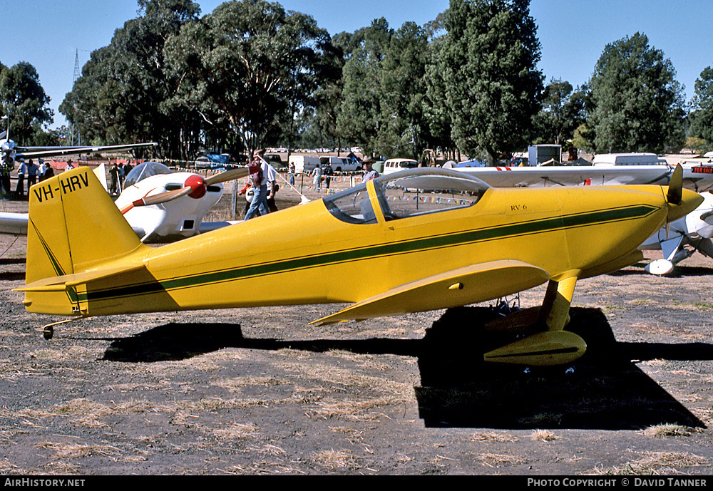 Aircraft Photo of VH-HRV | Van's RV-6 | AirHistory.net #29511