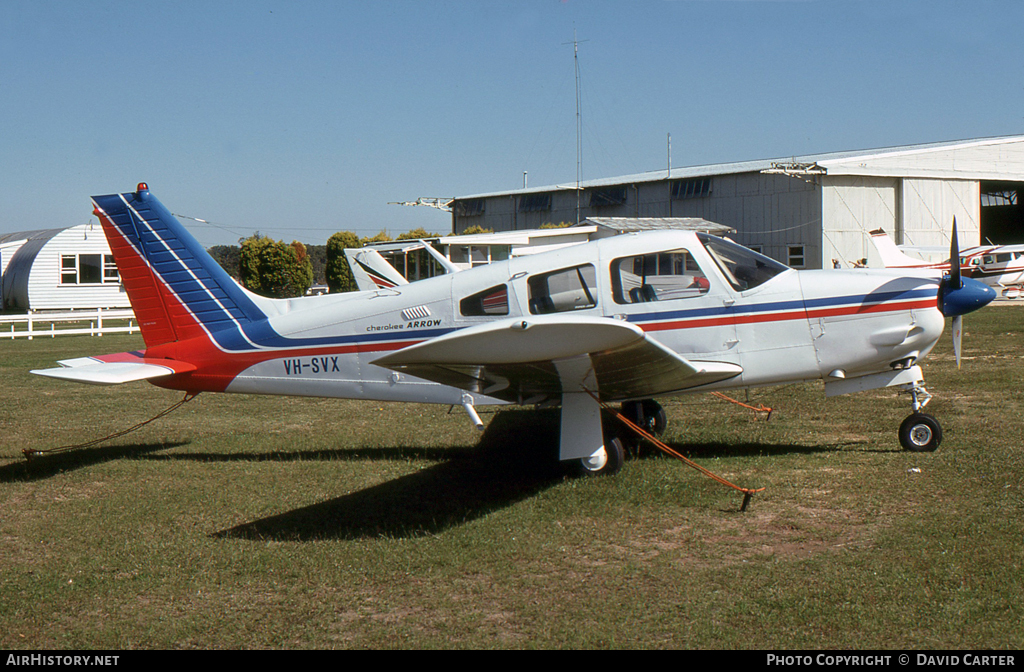 Aircraft Photo of VH-SVX | Piper PA-28R-200 Cherokee Arrow II | AirHistory.net #29534