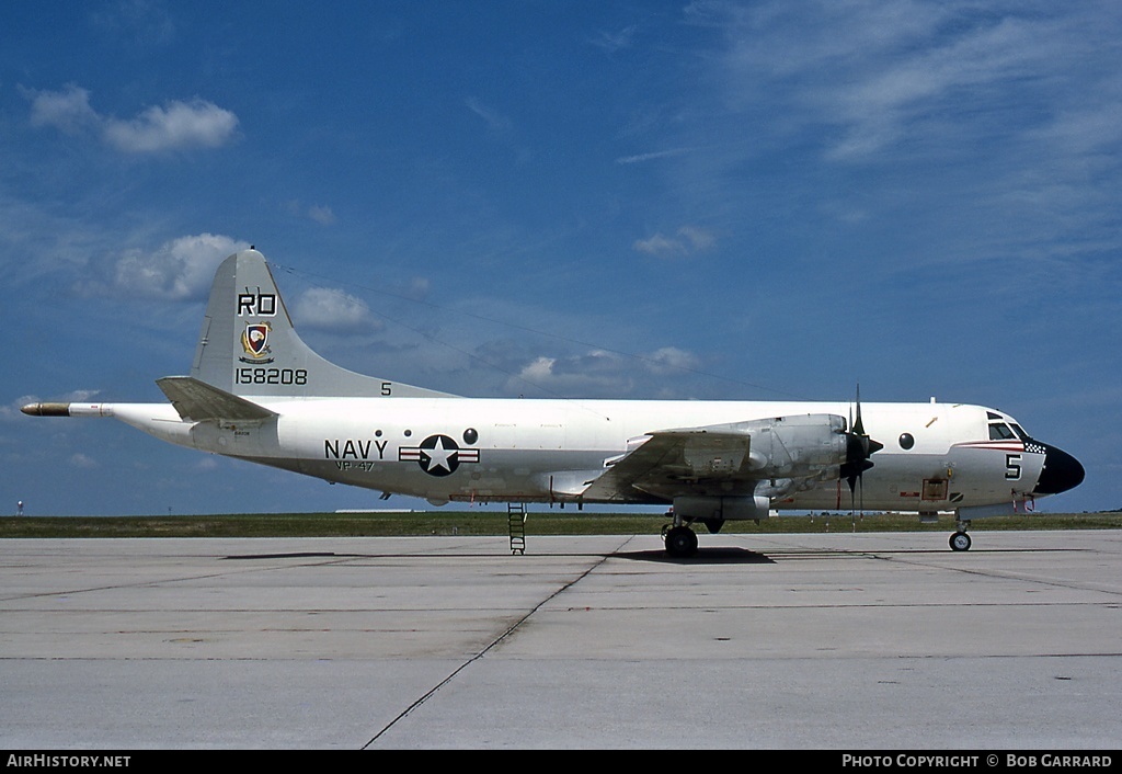 Aircraft Photo of 158208 | Lockheed P-3C Orion | USA - Navy | AirHistory.net #29538