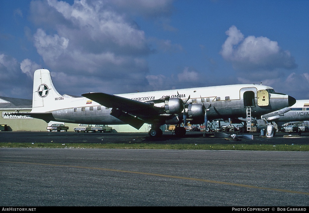 Aircraft Photo of HK-1360 | Douglas DC-6B(F) | Aerocosta Colombia | AirHistory.net #29539