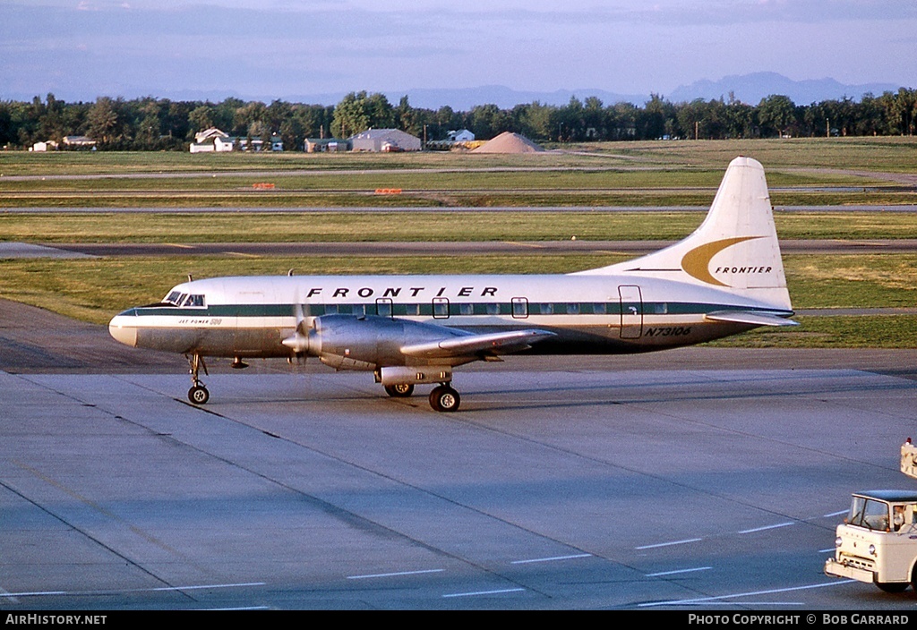 Aircraft Photo of N73106 | Convair 580 | Frontier Airlines | AirHistory.net #29552