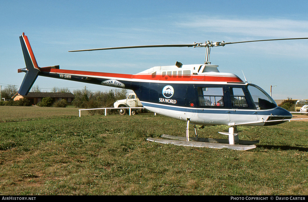 Aircraft Photo of VH-SWH | Bell 206B-2 JetRanger II | Sea World | AirHistory.net #29556
