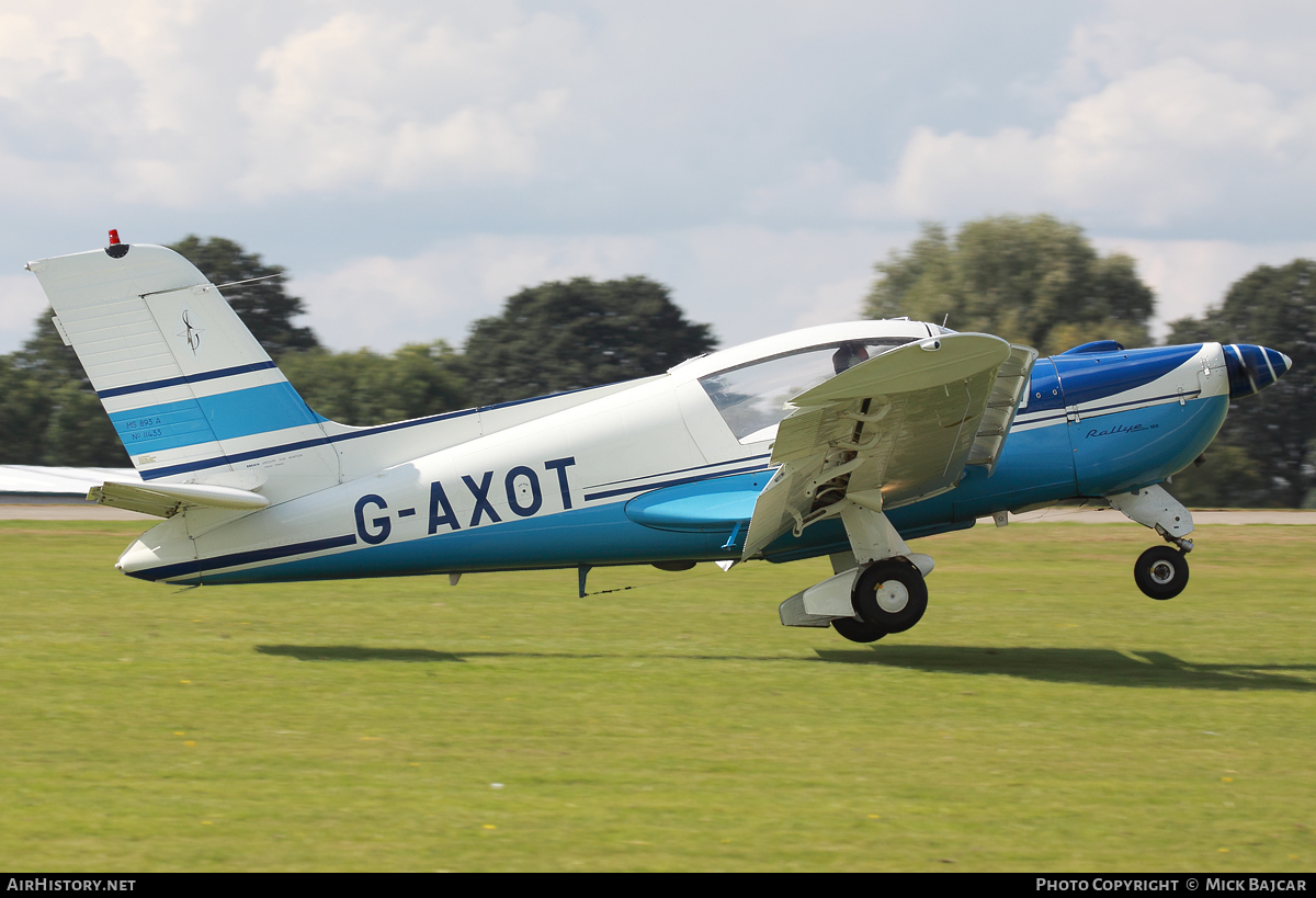 Aircraft Photo of G-AXOT | Morane-Saulnier MS-893A Rallye Commodore 180 | AirHistory.net #29560