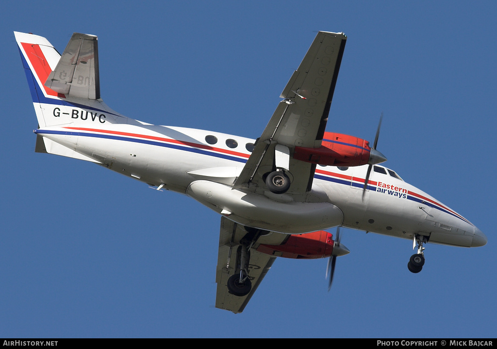 Aircraft Photo of G-BUVC | British Aerospace BAe-3202 Jetstream Super 31 | Eastern Airways | AirHistory.net #29571
