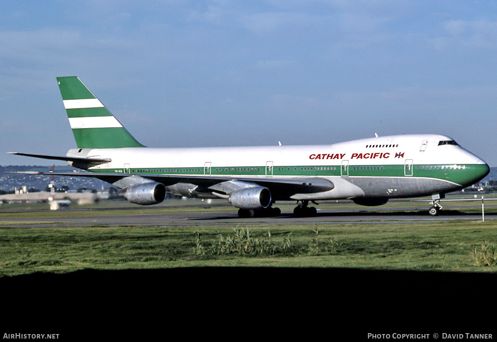 Aircraft Photo of VR-HIA | Boeing 747-267B | Cathay Pacific Airways | AirHistory.net #29599