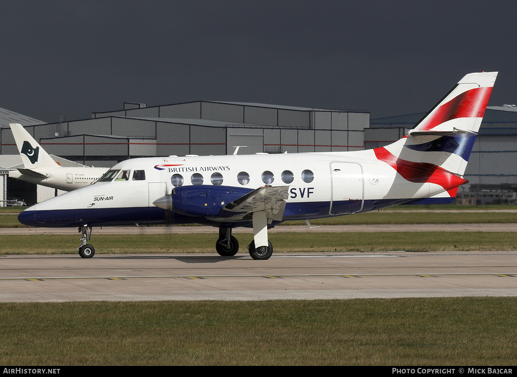 Aircraft Photo of OY-SVF | British Aerospace BAe-3102 Jetstream 31 | British Airways | AirHistory.net #29607