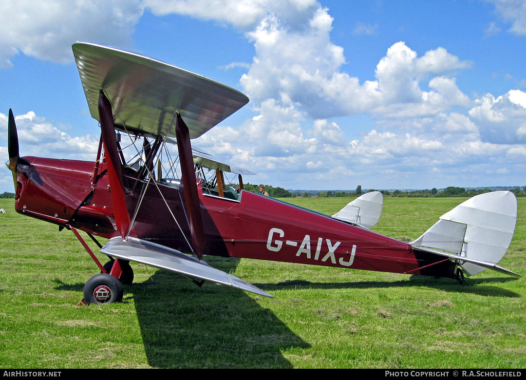 Aircraft Photo of G-AIXJ | De Havilland D.H. 82A Tiger Moth II | AirHistory.net #29619