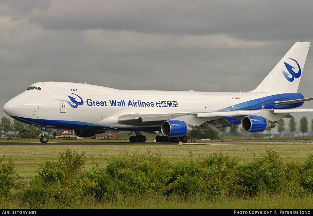Aircraft Photo of B-2428 | Boeing 747-412F/SCD | Great Wall Airlines | AirHistory.net #29625