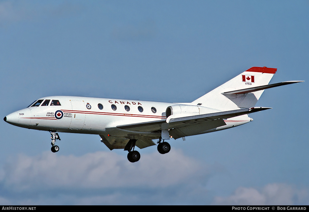Aircraft Photo of 117501 | Dassault Falcon 20C | Canada - Air Force | AirHistory.net #29634