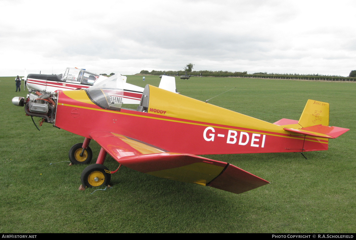 Aircraft Photo of G-BDEI | Jodel D-9 Bebe | AirHistory.net #29640