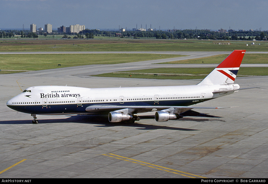 Aircraft Photo of G-BBPU | Boeing 747-136 | British Airways | AirHistory.net #29641