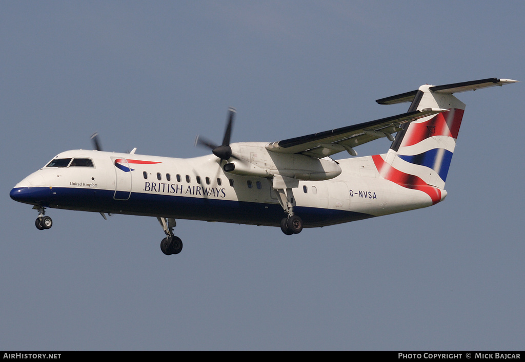 Aircraft Photo of G-NVSA | De Havilland Canada DHC-8-311Q Dash 8 | British Airways | AirHistory.net #29642