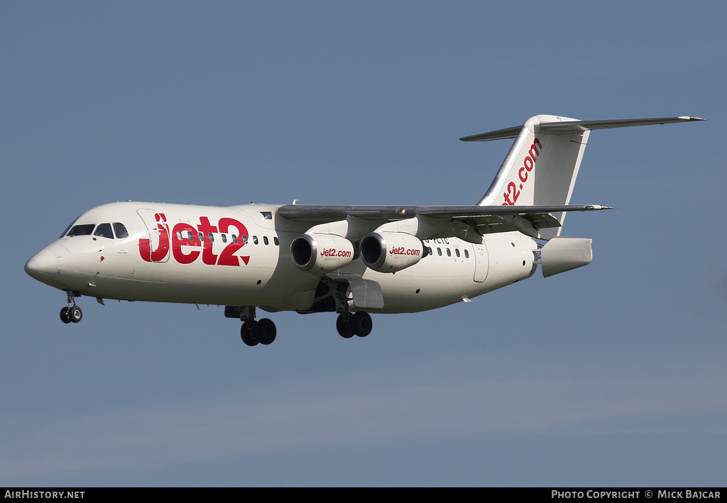 Aircraft Photo of G-FLTC | British Aerospace BAe-146-300 | Jet2 | AirHistory.net #29644