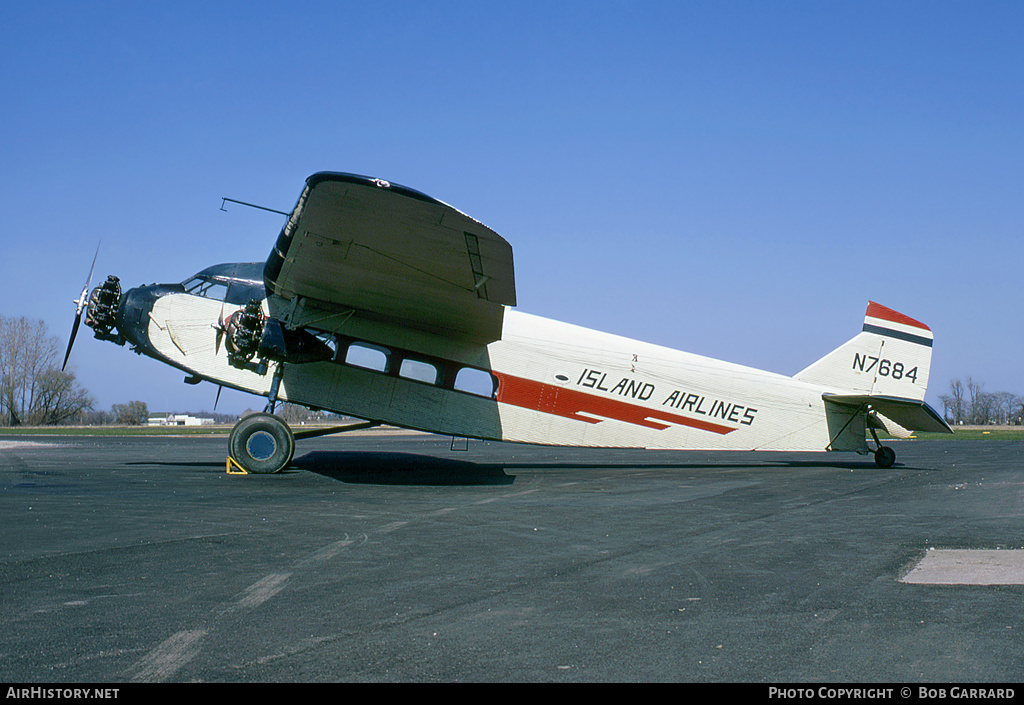 Aircraft Photo of N7684 | Ford 4-AT-B Tri-Motor | Island Airlines | AirHistory.net #29648