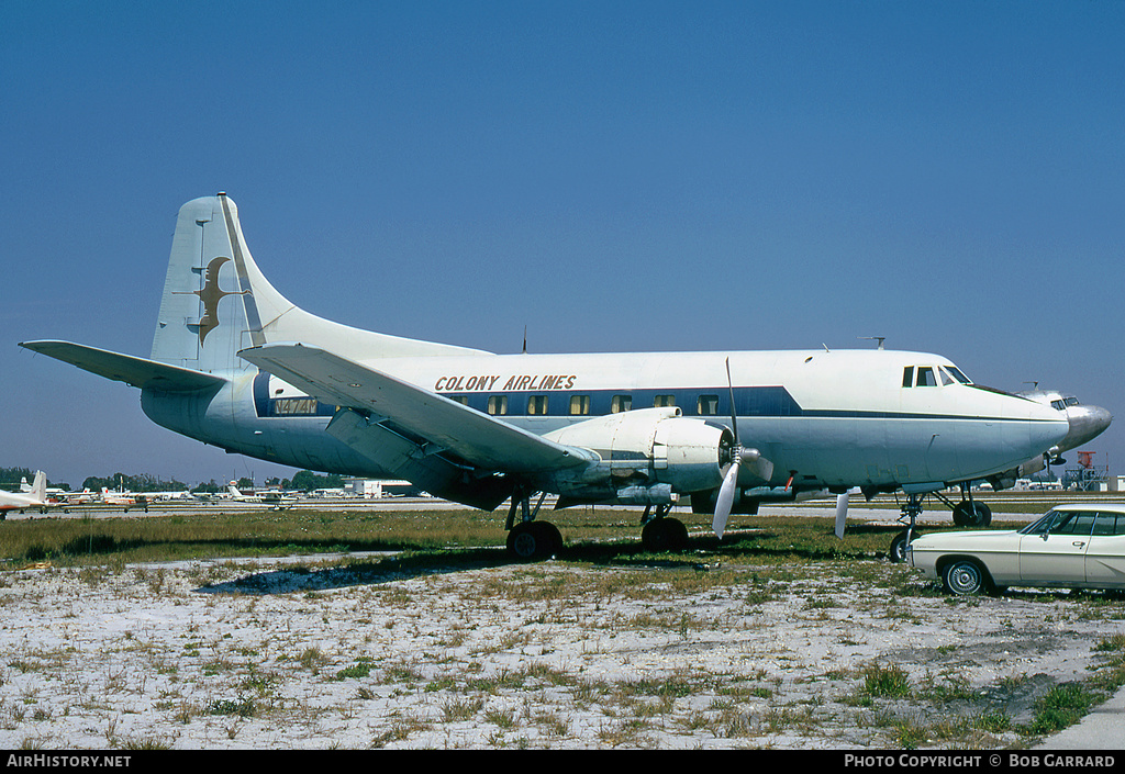 Aircraft Photo of N474M | Martin 404 | Colony Airlines | AirHistory.net #29654