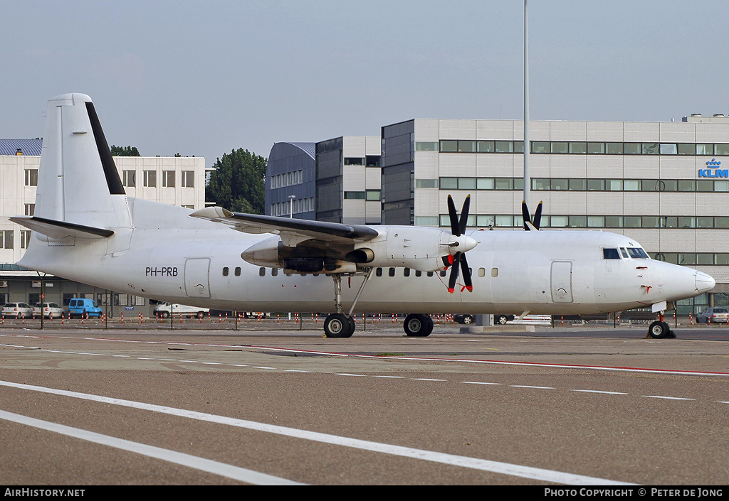 Aircraft Photo of PH-PRB | Fokker 50 | AirHistory.net #29656