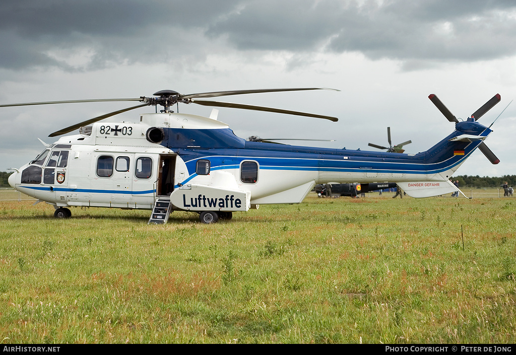 Aircraft Photo of 8203 | Eurocopter AS-532U2 Cougar Mk2 | Germany - Air Force | AirHistory.net #29657