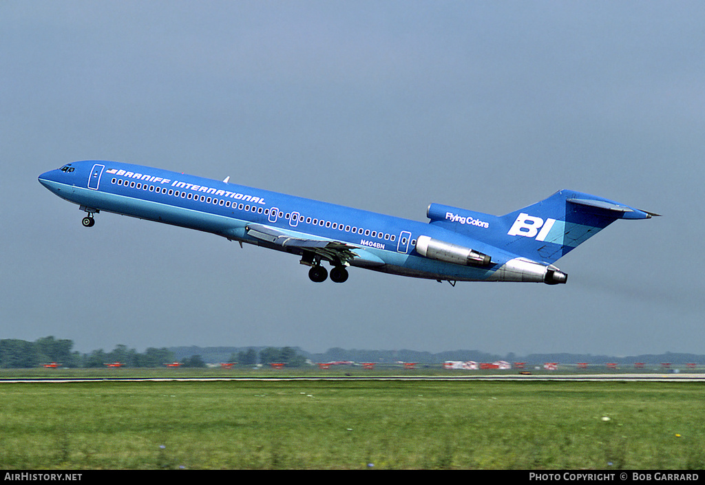 Aircraft Photo of N404BN | Boeing 727-2B7 | Braniff International Airways | AirHistory.net #29662