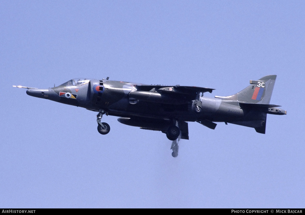 Aircraft Photo of XZ129 | Hawker Siddeley Harrier GR3 | UK - Air Force | AirHistory.net #29665
