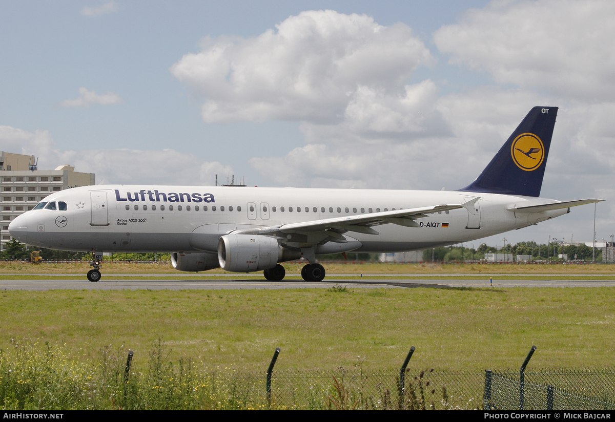 Aircraft Photo of D-AIQT | Airbus A320-211 | Lufthansa | AirHistory.net #29709