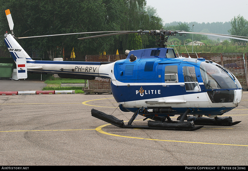 Aircraft Photo of PH-RPV | MBB BO-105CB | Politie | AirHistory.net #29718