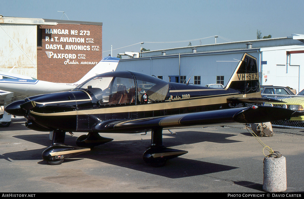 Aircraft Photo of VH-SXZ | Robin R-2160 Sports | AirHistory.net #29735
