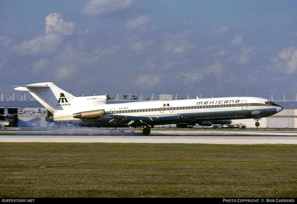 Aircraft Photo of XA-DAT | Boeing 727-264/Adv | Mexicana | AirHistory.net #29752