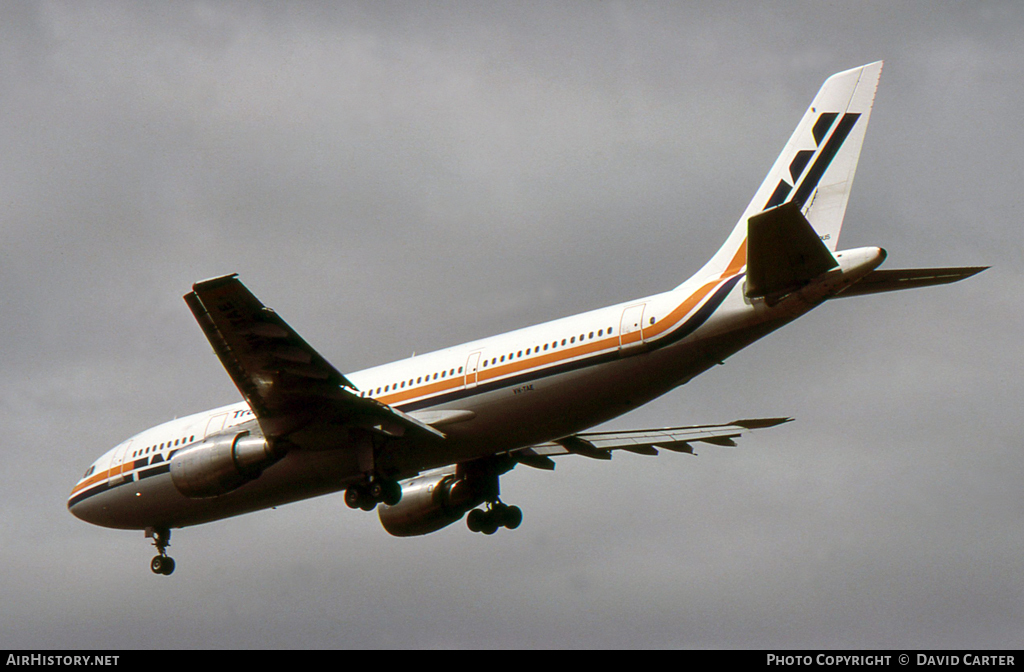 Aircraft Photo of VH-TAE | Airbus A300B4-203 | Trans-Australia Airlines - TAA | AirHistory.net #29761