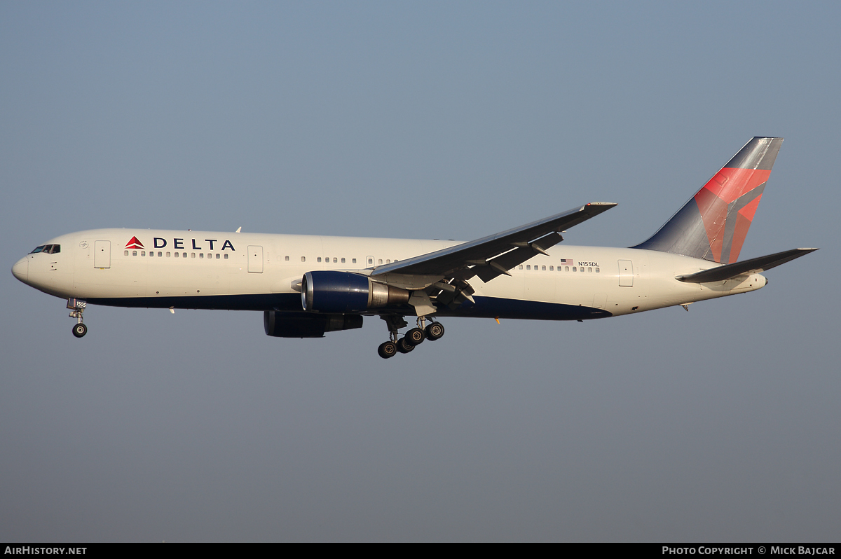 Aircraft Photo of N155DL | Boeing 767-3P6/ER | Delta Air Lines | AirHistory.net #29762