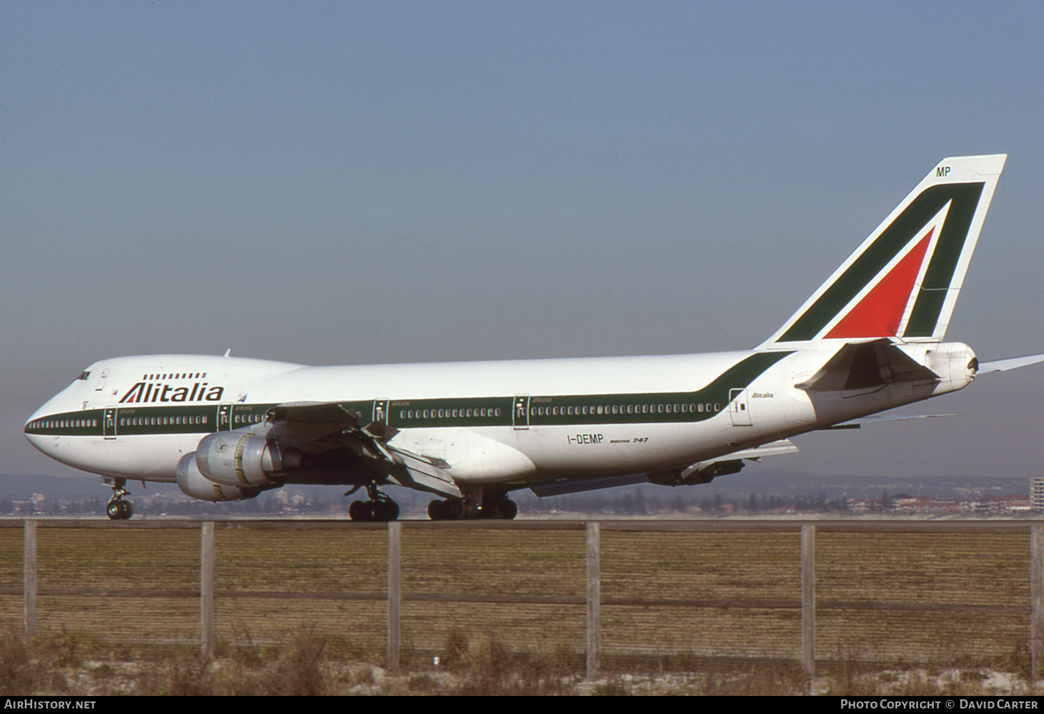 Aircraft Photo of I-DEMP | Boeing 747-243B | Alitalia | AirHistory.net #29779