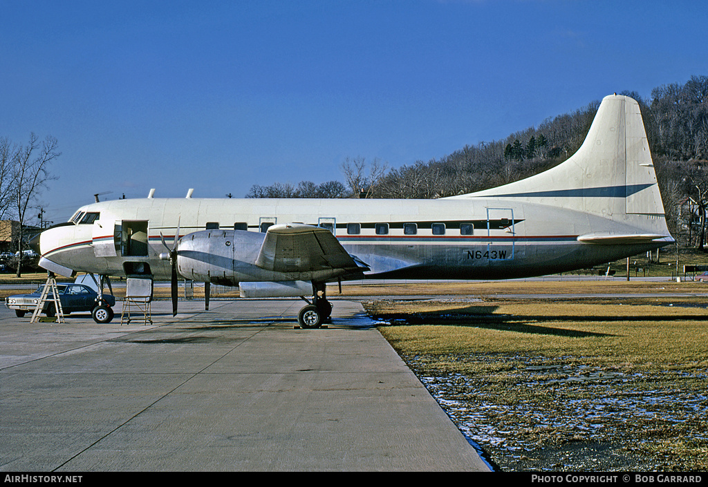 Aircraft Photo of N643W | Convair 240-4 | AirHistory.net #29801