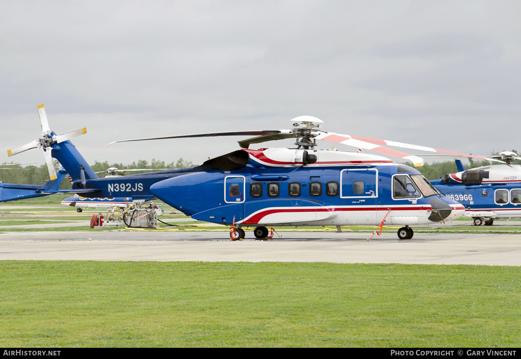 Aircraft Photo of N392JS | Sikorsky S-92A | Chevron | AirHistory.net #29802