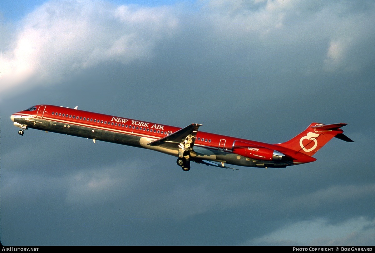 Aircraft Photo of N810NY | McDonnell Douglas MD-82 (DC-9-82) | New York Air | AirHistory.net #29803