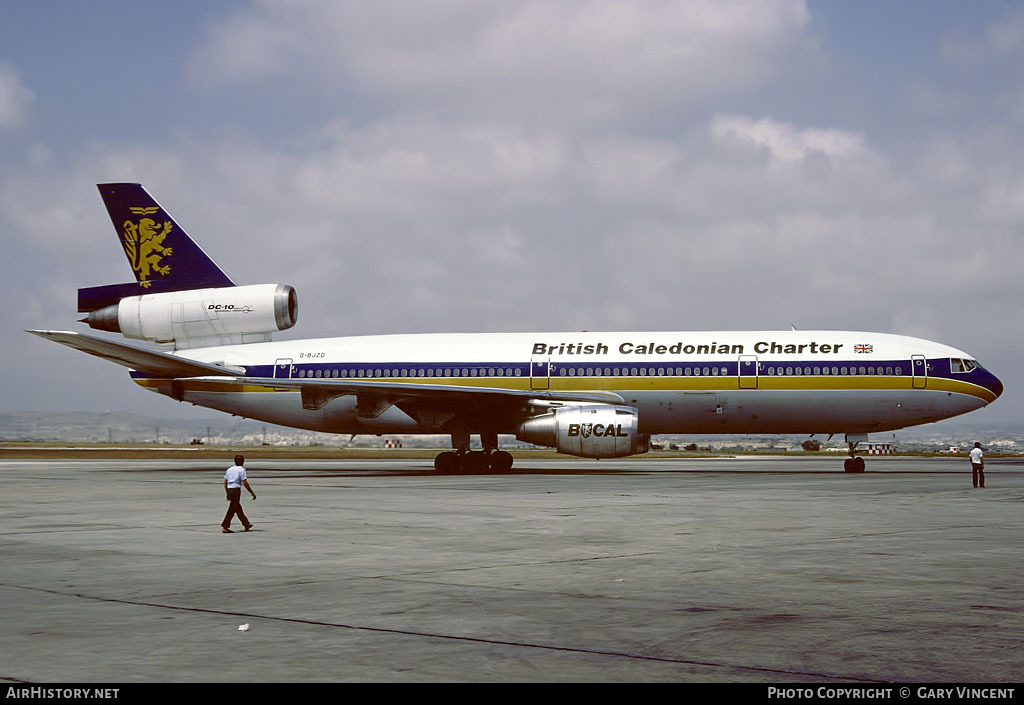 Aircraft Photo of G-BJZD | McDonnell Douglas DC-10-10 | British Caledonian Airways Charter | AirHistory.net #29809