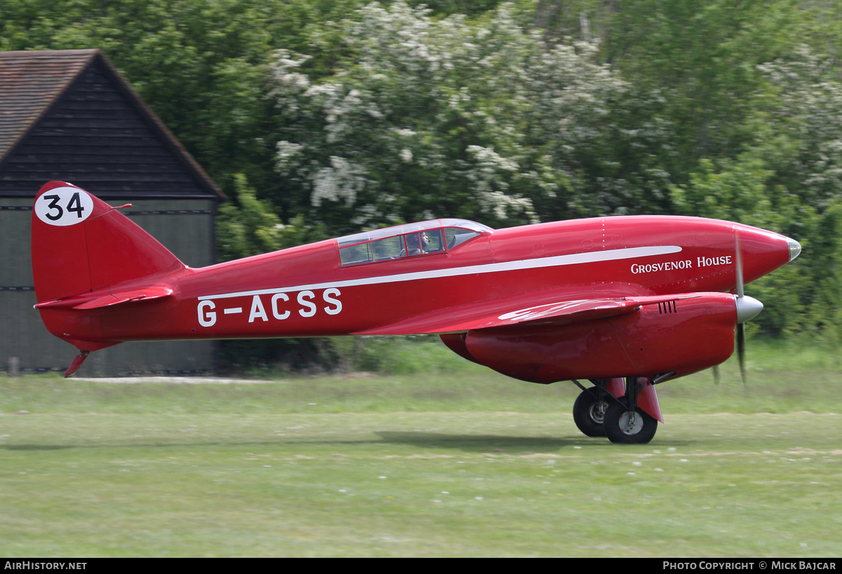 Aircraft Photo of G-ACSS | De Havilland D.H. 88 Comet | AirHistory.net #29815