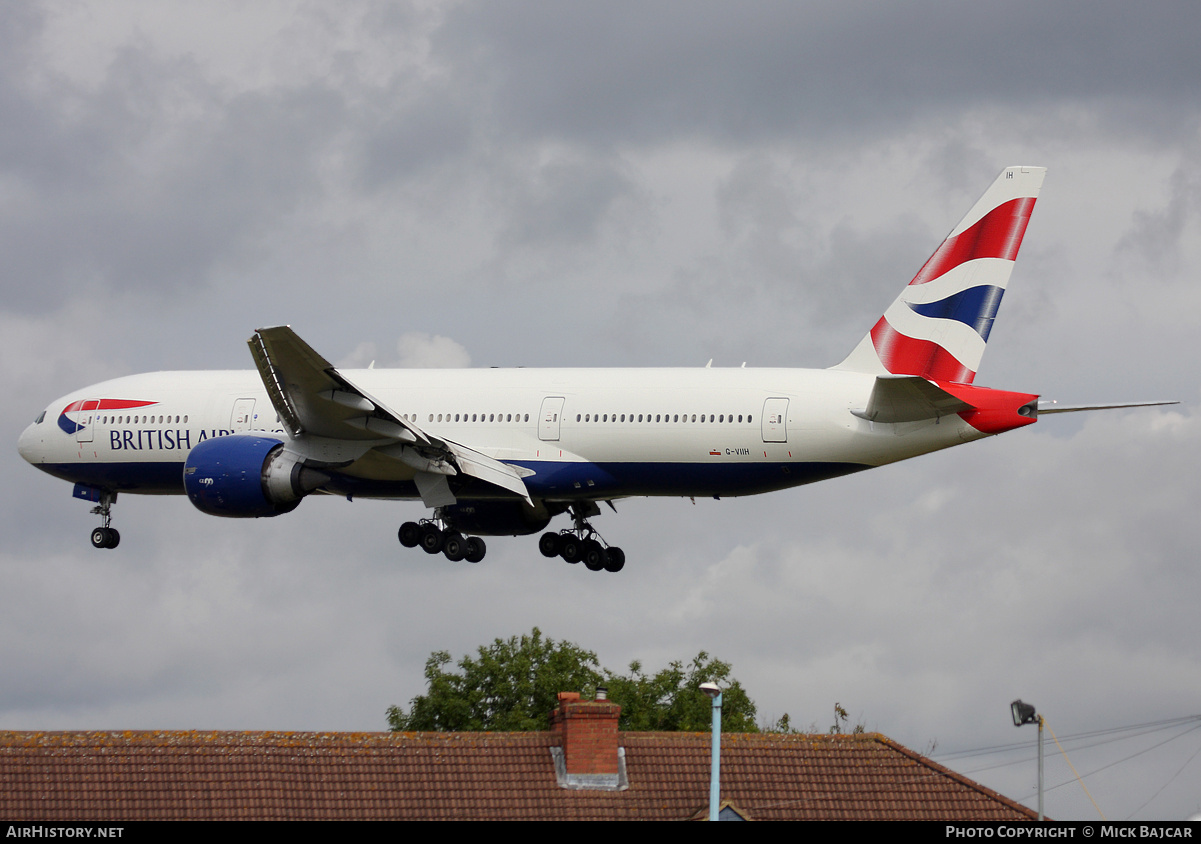 Aircraft Photo of G-VIIH | Boeing 777-236/ER | British Airways | AirHistory.net #29844