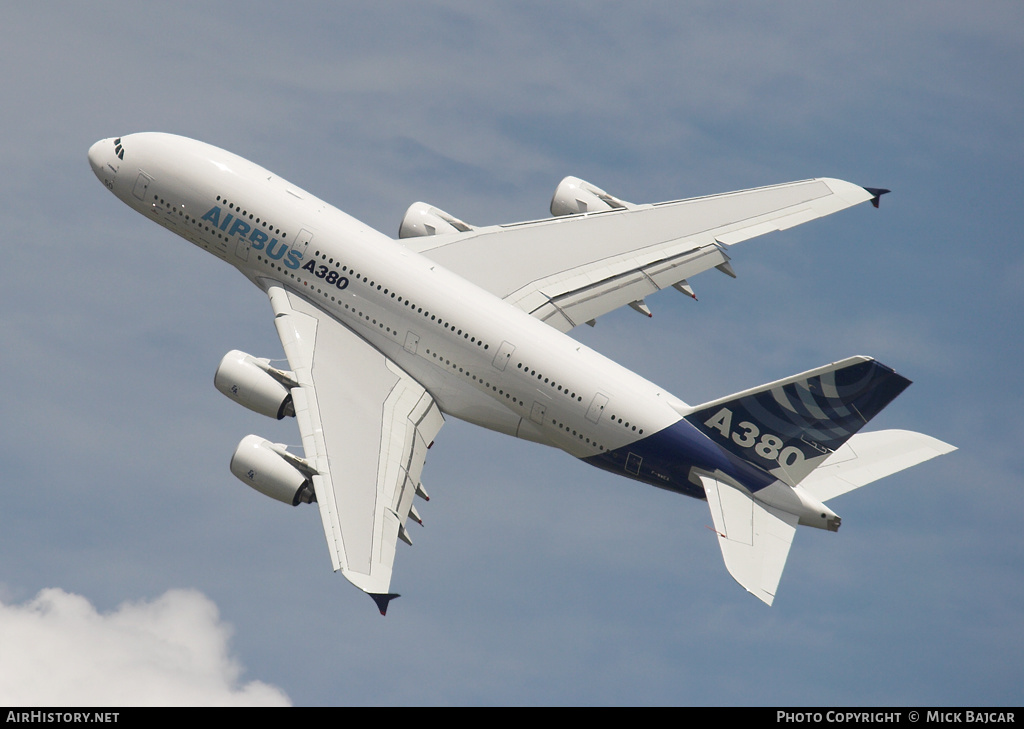 Aircraft Photo of F-WWEA | Airbus A380-861 | Airbus | AirHistory.net #29845