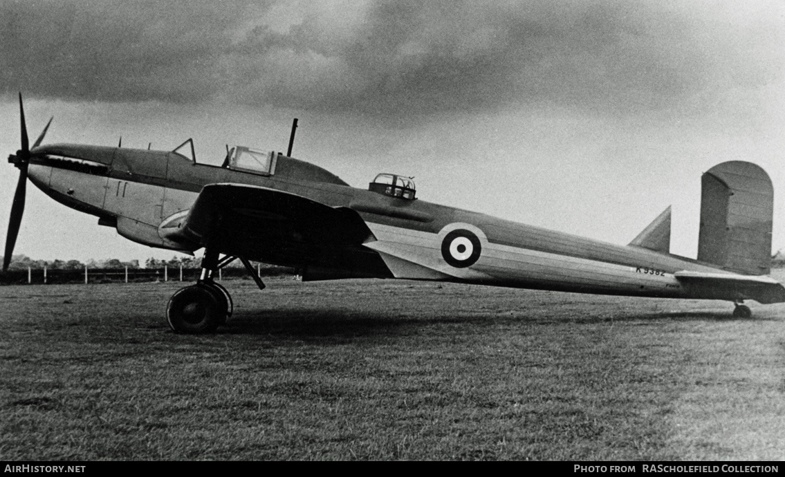 Aircraft Photo of K9382 | Fairey Battle Gunnery Trainer | UK - Air Force | AirHistory.net #29856