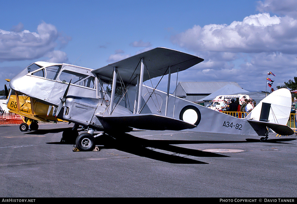 Aircraft Photo of VH-AML / A34-92 | De Havilland D.H. 84A Dragon 3 | Australia - Air Force | AirHistory.net #29864