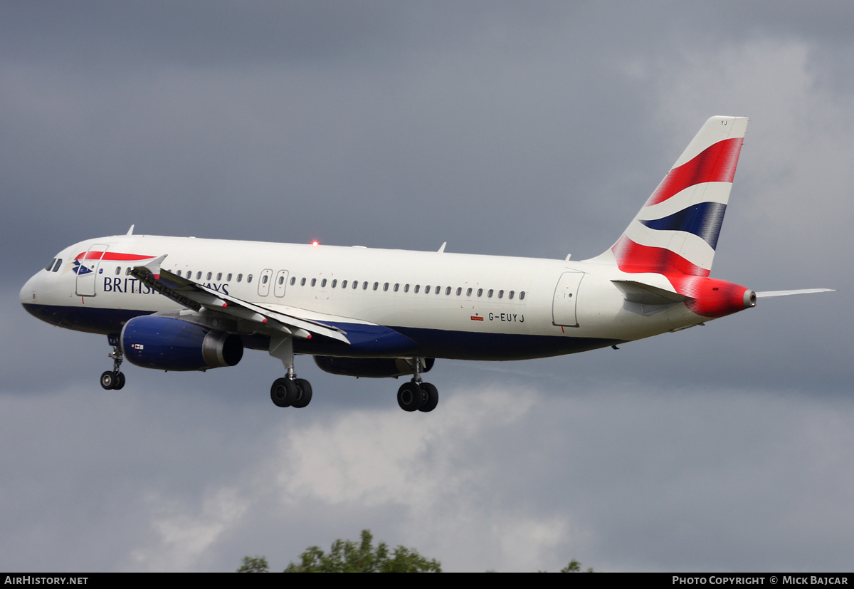 Aircraft Photo of G-EUYJ | Airbus A320-232 | British Airways | AirHistory.net #29871